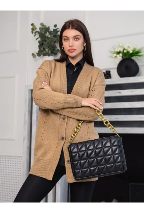 Knit Cardigan Sand