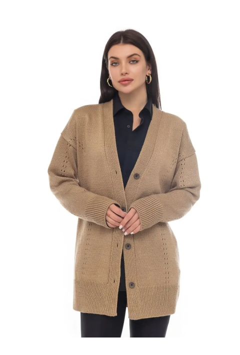 Knit Cardigan Sand