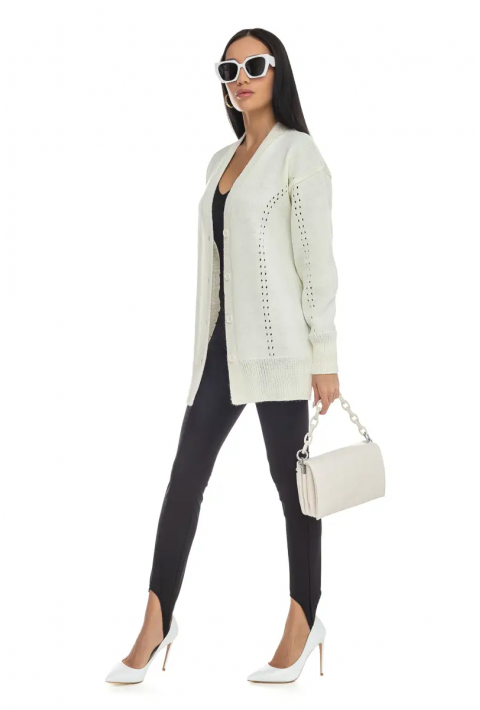 Knit Cardigan Cream
