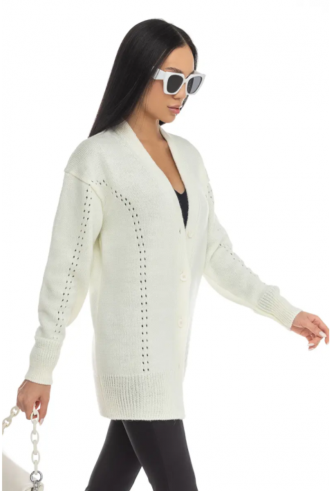 Knit Cardigan Cream