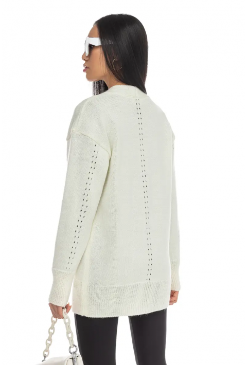Knit Cardigan Cream