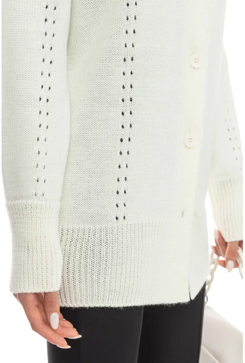 Knit Cardigan Cream