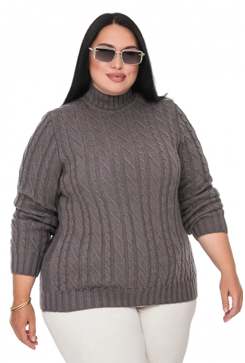 Soft Touch T-neck Knit Sweater