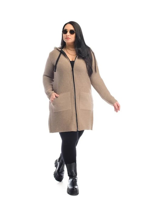 Knit Cardigan Zip