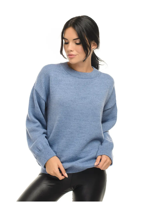 Soft Touch O-neck Knit Jumper