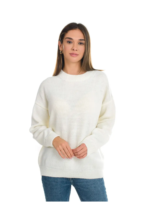 Soft Touch O-neck Knit Jumper