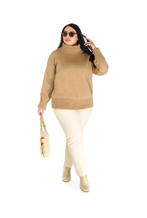 Loose Knit Sweater Beige