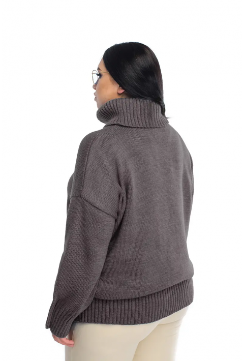 Loose Knit Sweater Grå