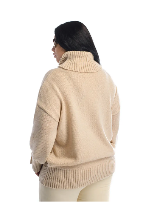 Loose Knit Sweater Light Beige