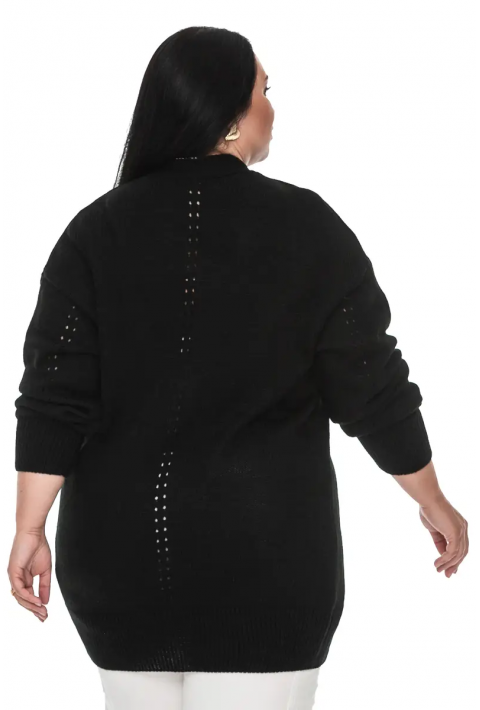 Knit Cardigan Black