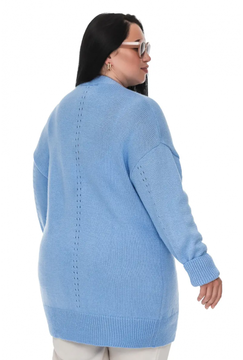 Knit Cardigan Lyseblå