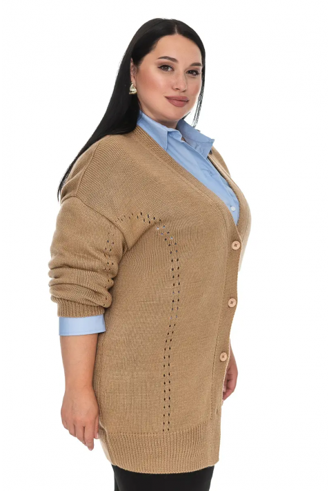 Knit Cardigan Sand