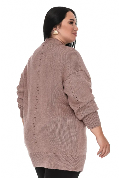 Knit Cardigan Rose