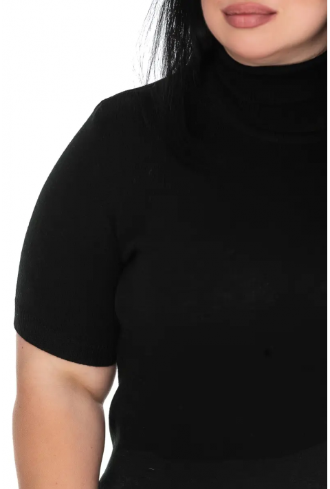 Knit pullover Black