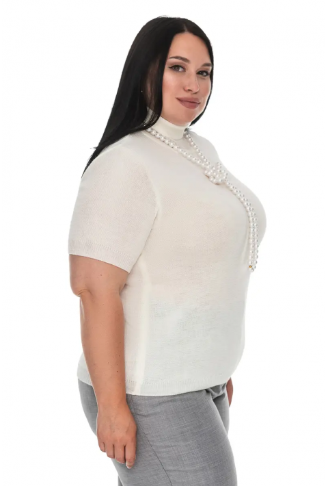 Knit pullover Cream