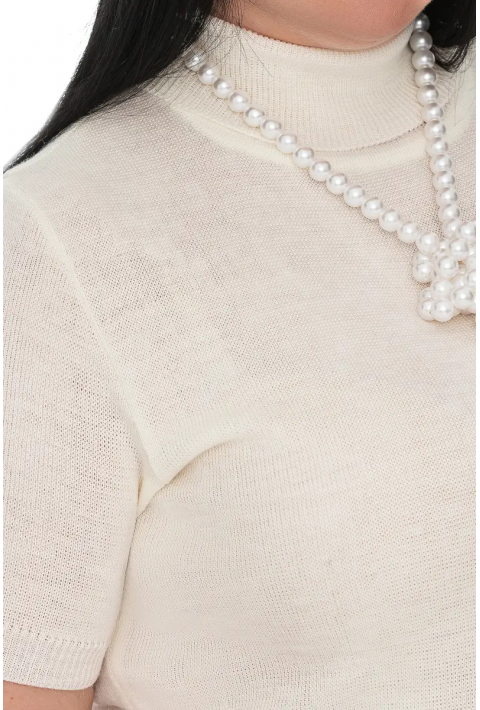 Knit pullover Cream