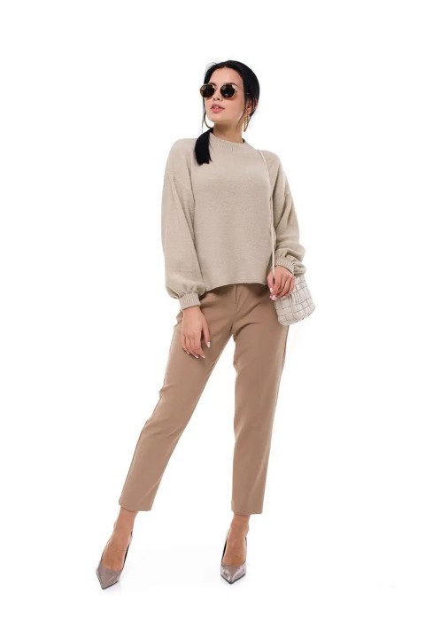 Loose Knit Sweater Beige