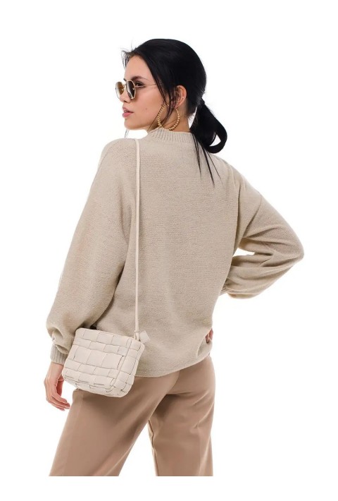 Loose Knit Sweater Beige
