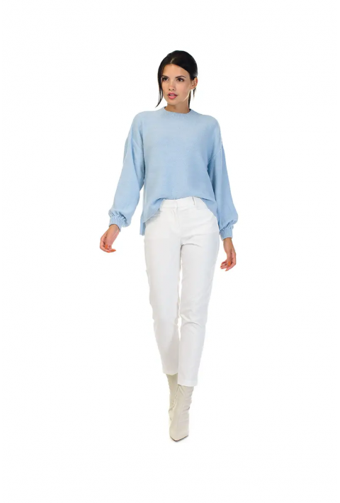 Loose Knit Sweater Lyseblå