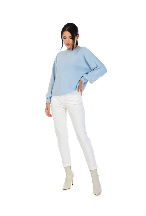 Loose Knit Sweater Lyseblå