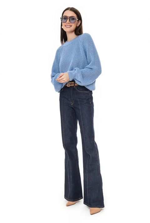 Loose Knit Sweater Light blue