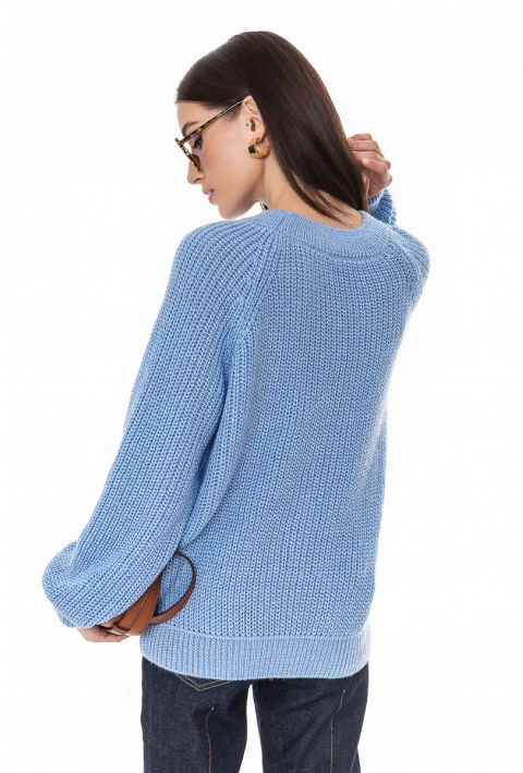 Loose Knit Sweater Light blue