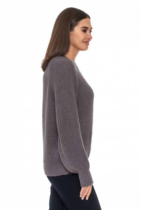 Loose Knit Sweater Grey