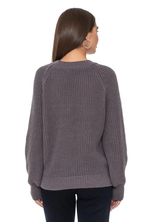Loose Knit Sweater Grey