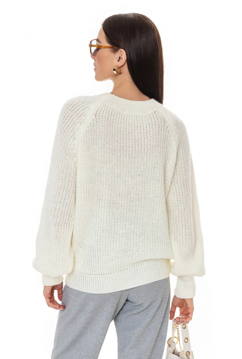 Loose Knit Sweater Cream