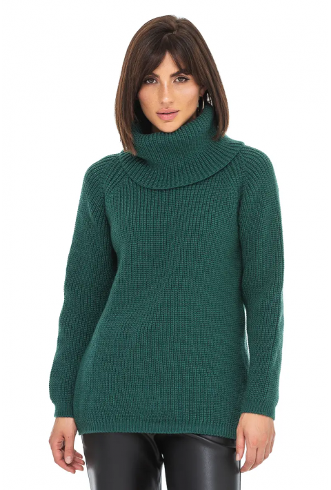 Loose Knit Sweater Dark green