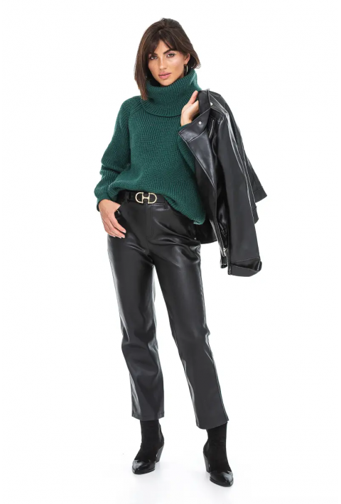 Loose Knit Sweater Dark green