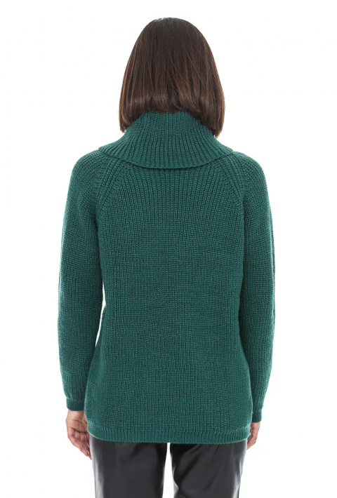 Loose Knit Sweater Dark green