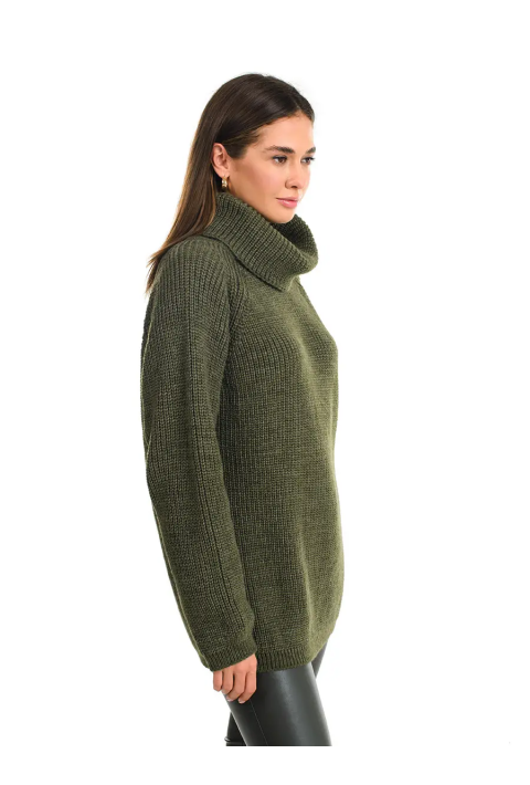 Loose Knit Sweater Army green