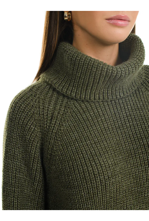 Loose Knit Sweater Army green