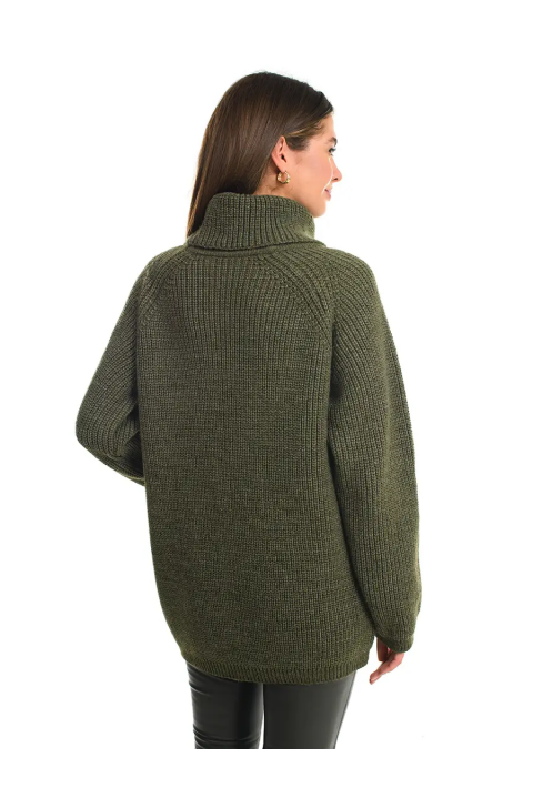 Loose Knit Sweater Army green