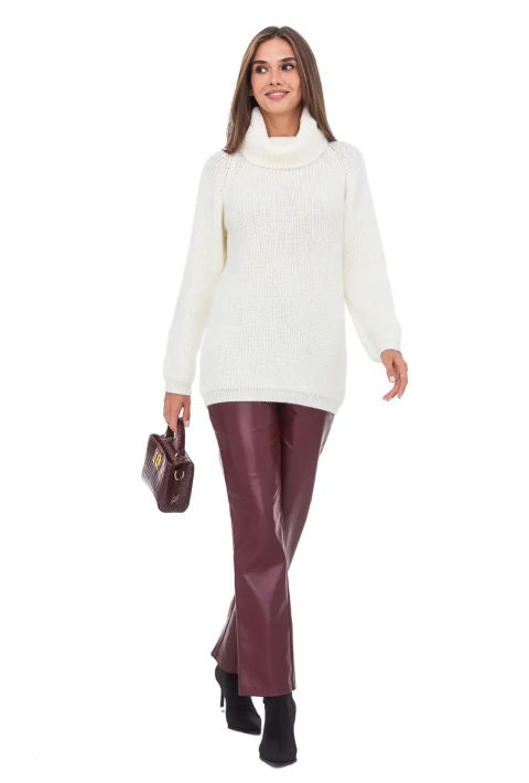 Loose Knit Sweater Cream