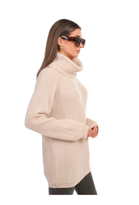 Loose Knit Sweater Beige
