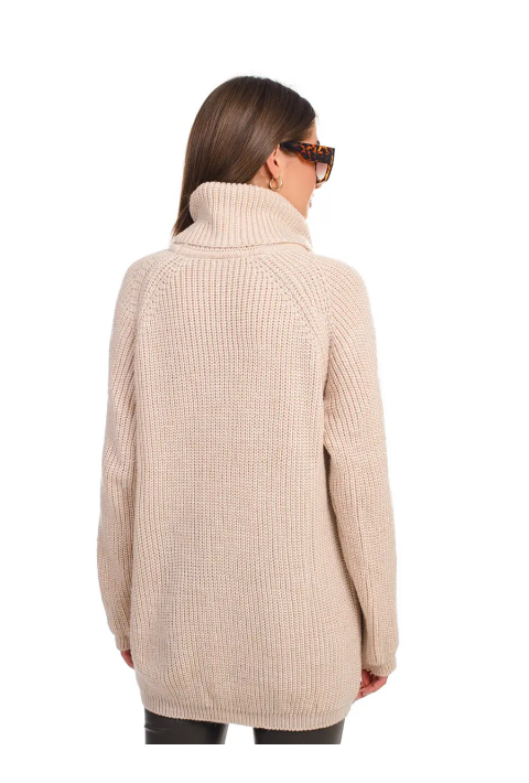 Loose Knit Sweater Beige