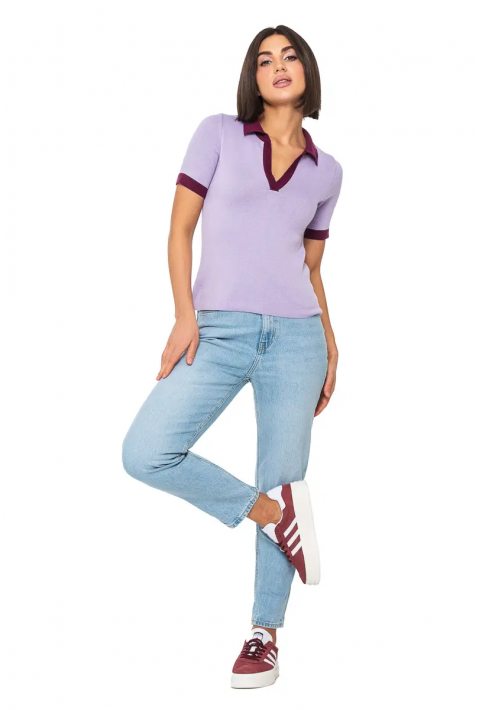 Knit T-Shirt Lilla