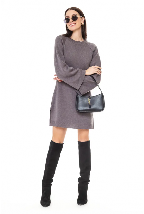 Short Dress Grey