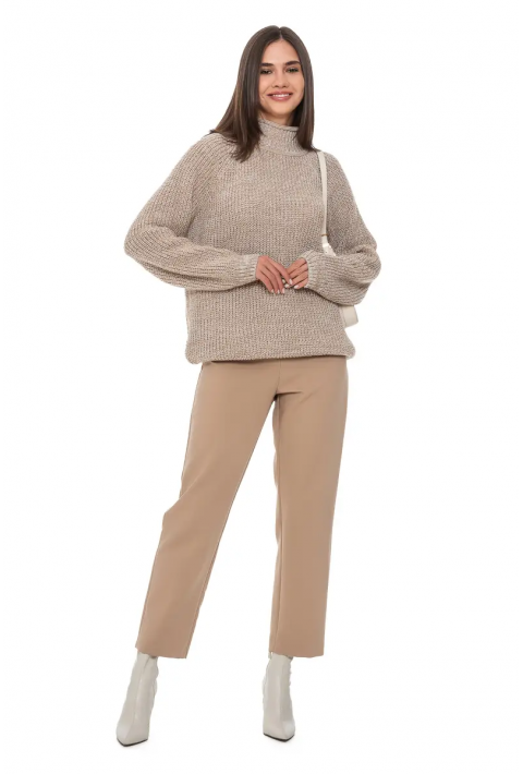 Loose Knit Sweater Beige