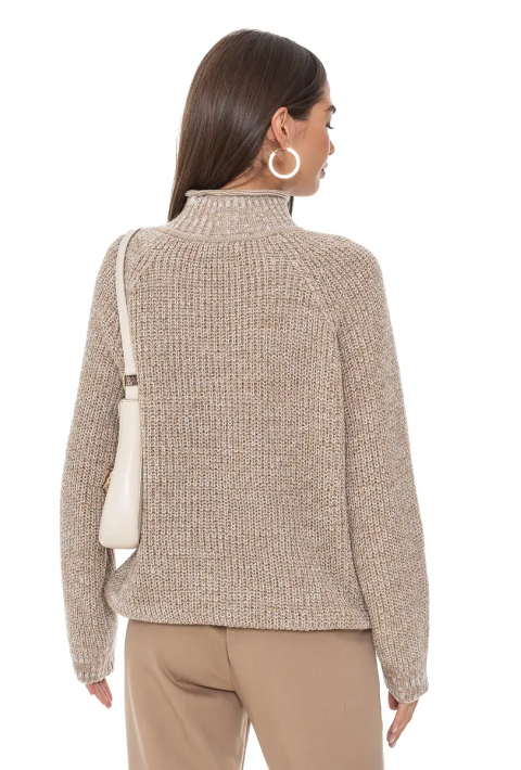 Loose Knit Sweater Beige