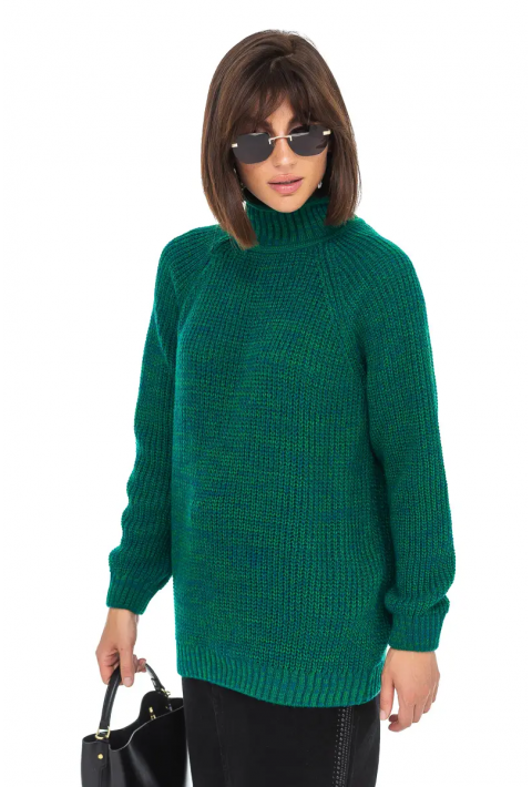 Loose Knit Sweater Dark green