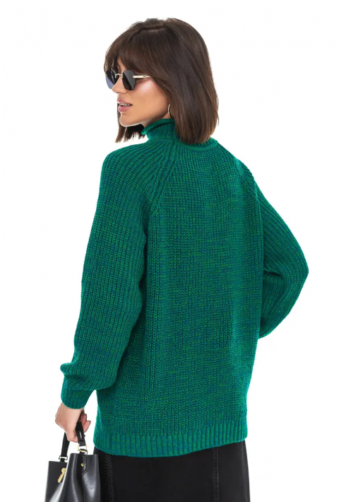 Loose Knit Sweater Dark green