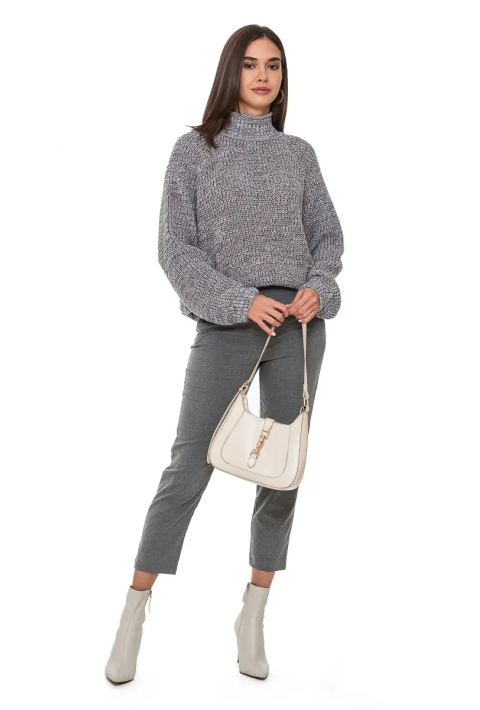 Loose Knit Sweater Grey