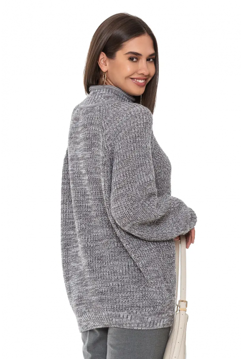 Loose Knit Sweater Grey