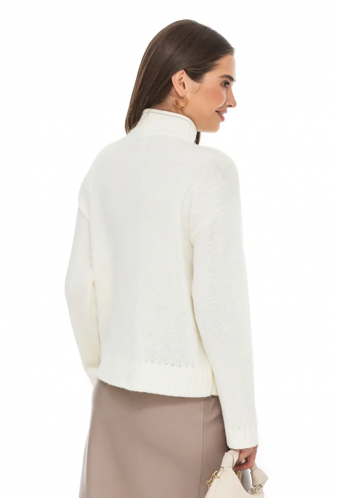 Oversize Knit Sweater Cream