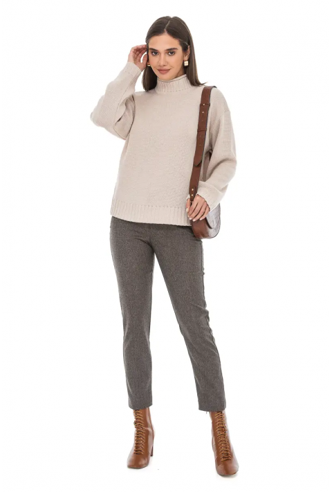 Oversize Knit Sweater Rose