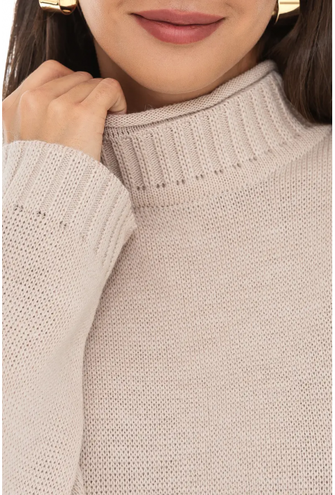 Oversize Knit Sweater Rose