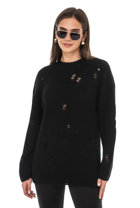  Knit Sweater Black